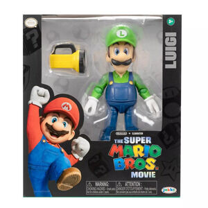 SUPER MARIO BROS. BROTHERS MOVIE 2023 Luigi Nintendo FIGURE SEALED NEW Jakks